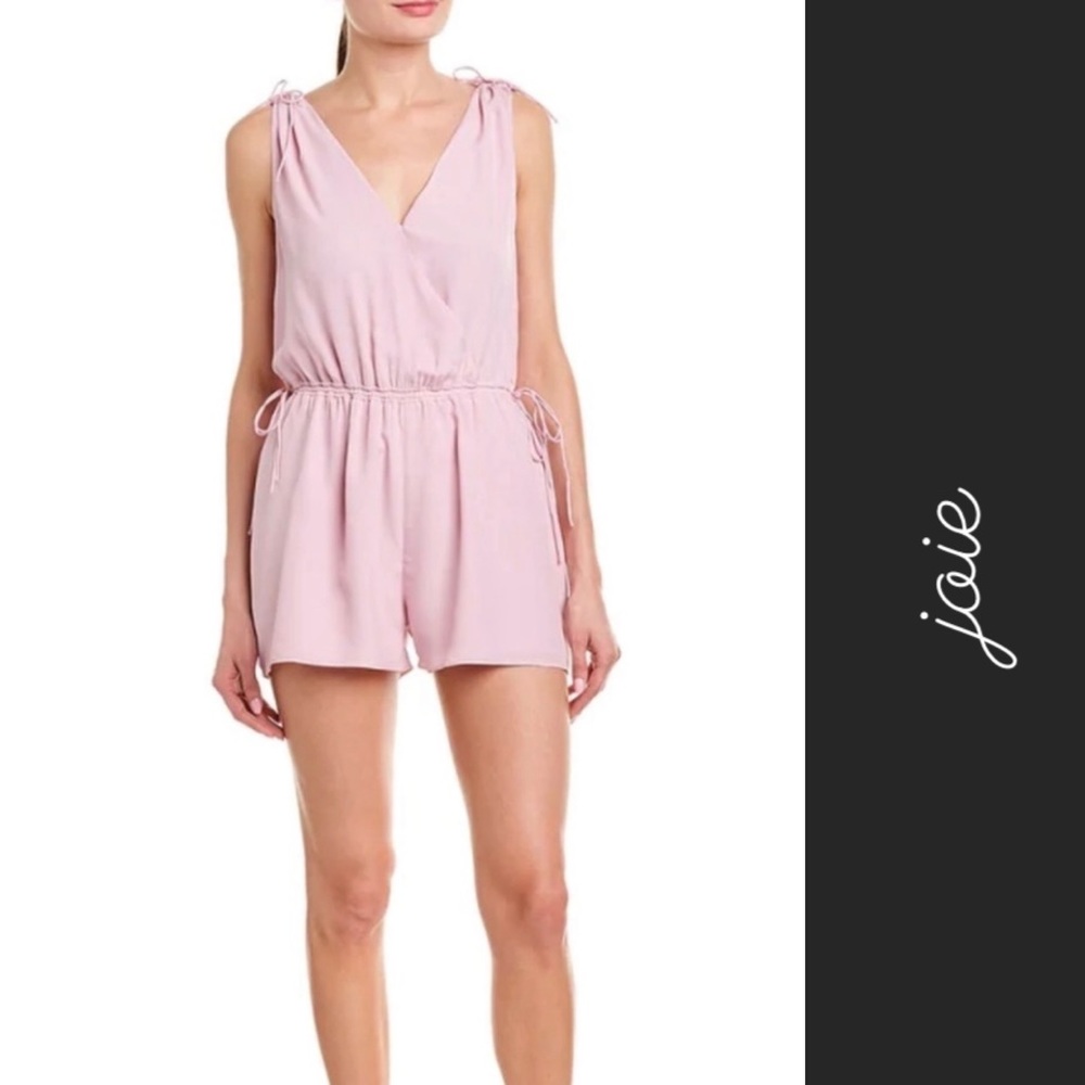 Joie Keona Sleeveless Romper in Pink • M
